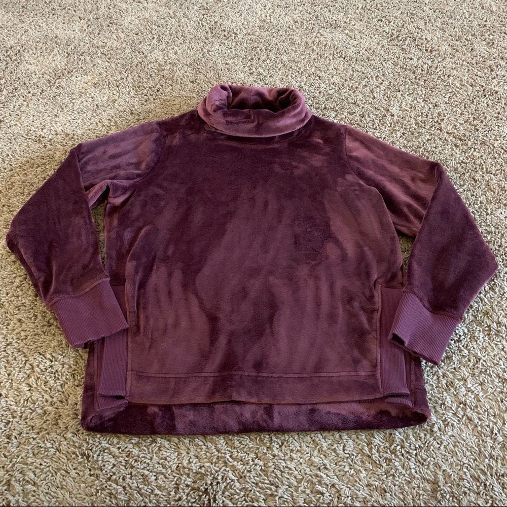 Athleta double cozy karma funnel neck pullover